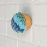 Mini Puff | Blue, Turquoise and Seafoam