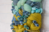 Mustard + Mint Woven Wall Hanging
