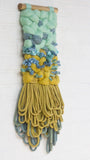 Mustard + Mint Woven Wall Hanging