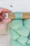 Mustard + Mint Woven Wall Hanging