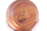 Puff Sculpture in Vintage Teak Frame | Island