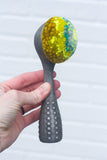 Polka Dot Scoop Puff Sculpture | Neon Pop
