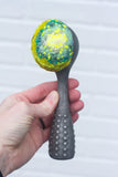 Polka Dot Scoop Puff Sculpture | Neon Pop