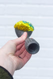 Polka Dot Scoop Puff Sculpture | Neon Pop