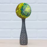 Polka Dot Scoop Puff Sculpture | Neon Pop