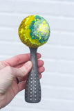 Polka Dot Scoop Puff Sculpture | Neon Pop