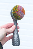 Polka Dot Scoop Puff Sculpture | Spring