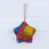 Star Puff Ornament | Rainbow