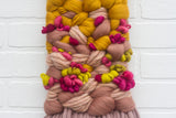 Woven Wall Hanging | Retro Floral
