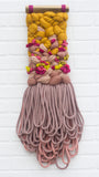 Woven Wall Hanging | Retro Floral
