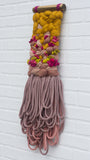 Woven Wall Hanging | Retro Floral