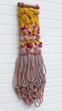 Woven Wall Hanging | Retro Floral