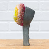 Vintage Ice Scraper/Scoop Puff Sculpture | Firelight