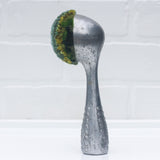 Polka Dot Scoop Puff | Purple + Green