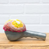 Vintage Ice Scraper/Scoop Puff Sculpture | Firelight