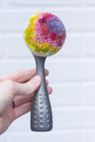 Polka Dot Scoop Puff | Inside-Out Firelight