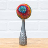 Vintage Scoop Puff Sculpture | Tropical Rainbow