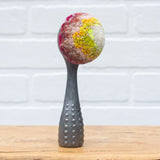 Vintage Scoop Puff Sculpture | Firelight
