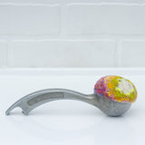 Puff Fiber Sculpture in Vintage Arch Scoop | Firelight