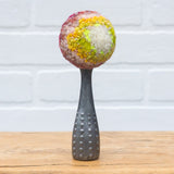 Vintage Scoop Puff Sculpture | Firelight