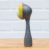 Vintage Scoop Puff Sculpture | Firelight