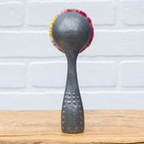 Vintage Scoop Puff Sculpture | Firelight