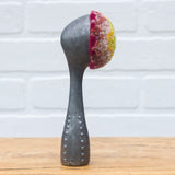 Vintage Scoop Puff Sculpture | Firelight