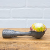 Vintage Scoop Puff Sculpture | Firelight