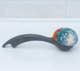 Puff Fiber Sculpture in Vintage Arch Scoop | Mountain Top
