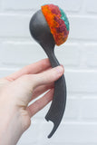 Puff Fiber Sculpture in Vintage Arch Scoop | Mountain Top