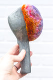 Vintage Ice Scraper/Scoop Puff Sculpture | Sunset