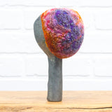 Vintage Ice Scraper/Scoop Puff Sculpture | Sunset