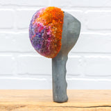 Vintage Ice Scraper/Scoop Puff Sculpture | Sunset