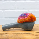 Vintage Ice Scraper/Scoop Puff Sculpture | Sunset