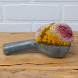 Vintage Ice Scraper/Scoop Puff Sculpture | Berry + Mustard