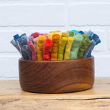 Felted Puff in Vintage Frame | Rainbow (1)