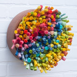 Mega Puff in Vintage Frame | Rainbow