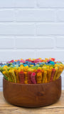 Mega Puff in Vintage Frame | Rainbow