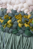 Woven Wall Haning | Green + Chartreuse