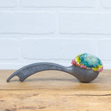 Puff Fiber Sculpture in Vintage Arch Scoop | Pink, Mint + Neon