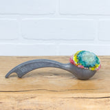 Puff Fiber Sculpture in Vintage Arch Scoop | Pink, Mint + Neon