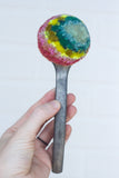 Puff Fiber Sculpture in Vintage Arch Scoop | Pink, Mint + Neon