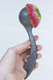 Puff Fiber Sculpture in Vintage Arch Scoop | Pink, Mint + Neon
