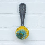 Puff Fiber Sculpture in Vintage, Ribbed Scoop | Citrus