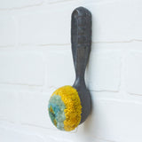 Puff Fiber Sculpture in Vintage, Ribbed Scoop | Citrus