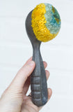 Puff Fiber Sculpture in Vintage, Ribbed Scoop | Citrus
