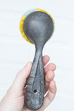Puff Fiber Sculpture in Vintage, Ribbed Scoop | Citrus