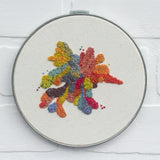Embroidered Hoop Art | Firework