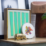 Embroidered Hoop Art | Firework