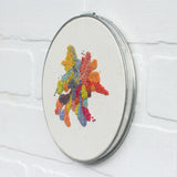 Embroidered Hoop Art | Firework